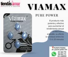 Viamax Pure Power Erecciones MAS DURAS de mayor duración cuando lo desea